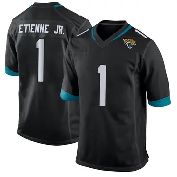 NFL_Jerseys Youth Football Jerseys Men Jacksonville''Jaguars''0 Devin Lloyd  1 Travis Etienne JR 16 Trevor Lawrence 17 D.J. Chark JR 44 Travon Walker 